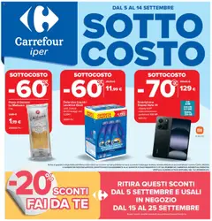 Anteprima dell'opuscolo Attuale volantino dal negozio Carrefour valido da 05/09/2025