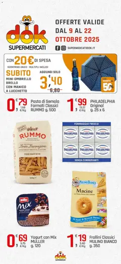 Anteprima dell'opuscolo Volantino Procida e Pozzuoli dal negozio DOK valido da 09/10/2025