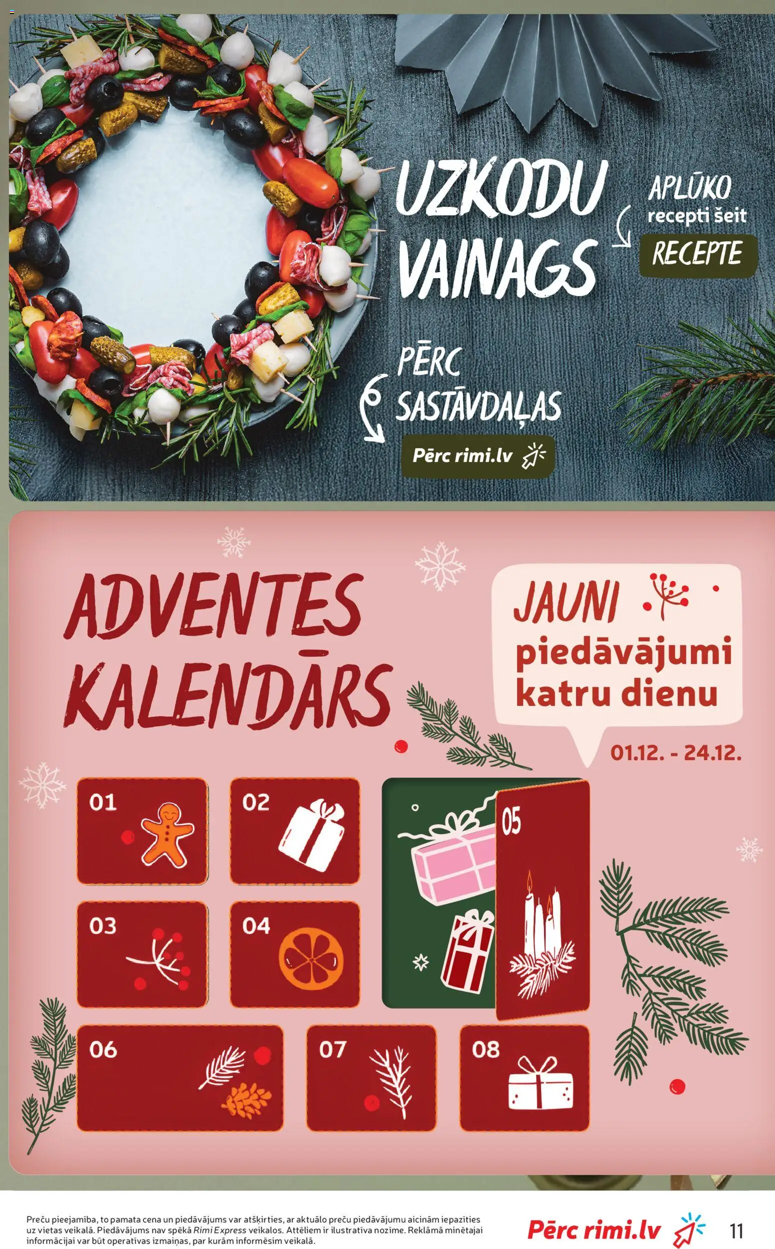 Skatīt Rimi akciju bukletu, derīgs no 2025.12.09