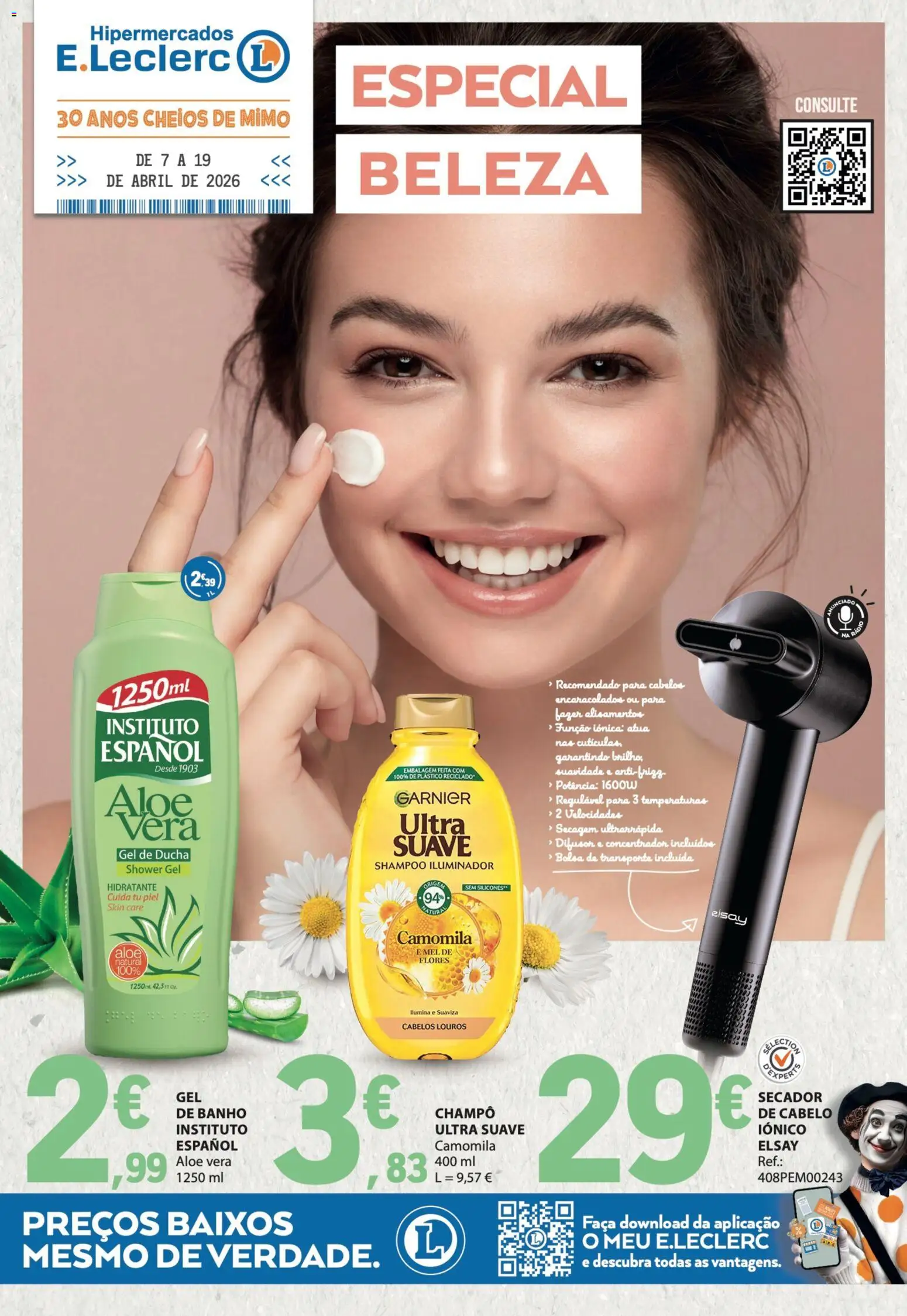 Pré-visualização do folheto da loja E.Leclerc válida a partir de 07/04/2026