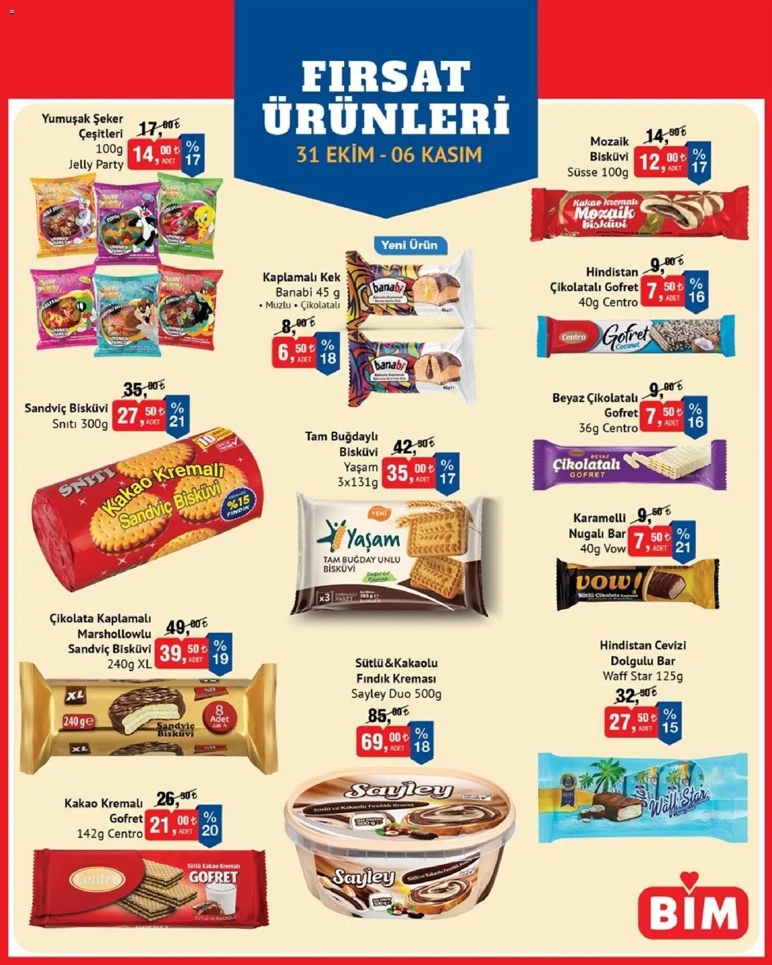 BİM Fırsat Ürünleri 31.10.2025 - Broşürünün önizlemesi