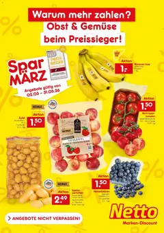 Vorschau von dem Prospekt des Geschäftes Netto Marken-Discount, gültig ab dem 02.03.2026