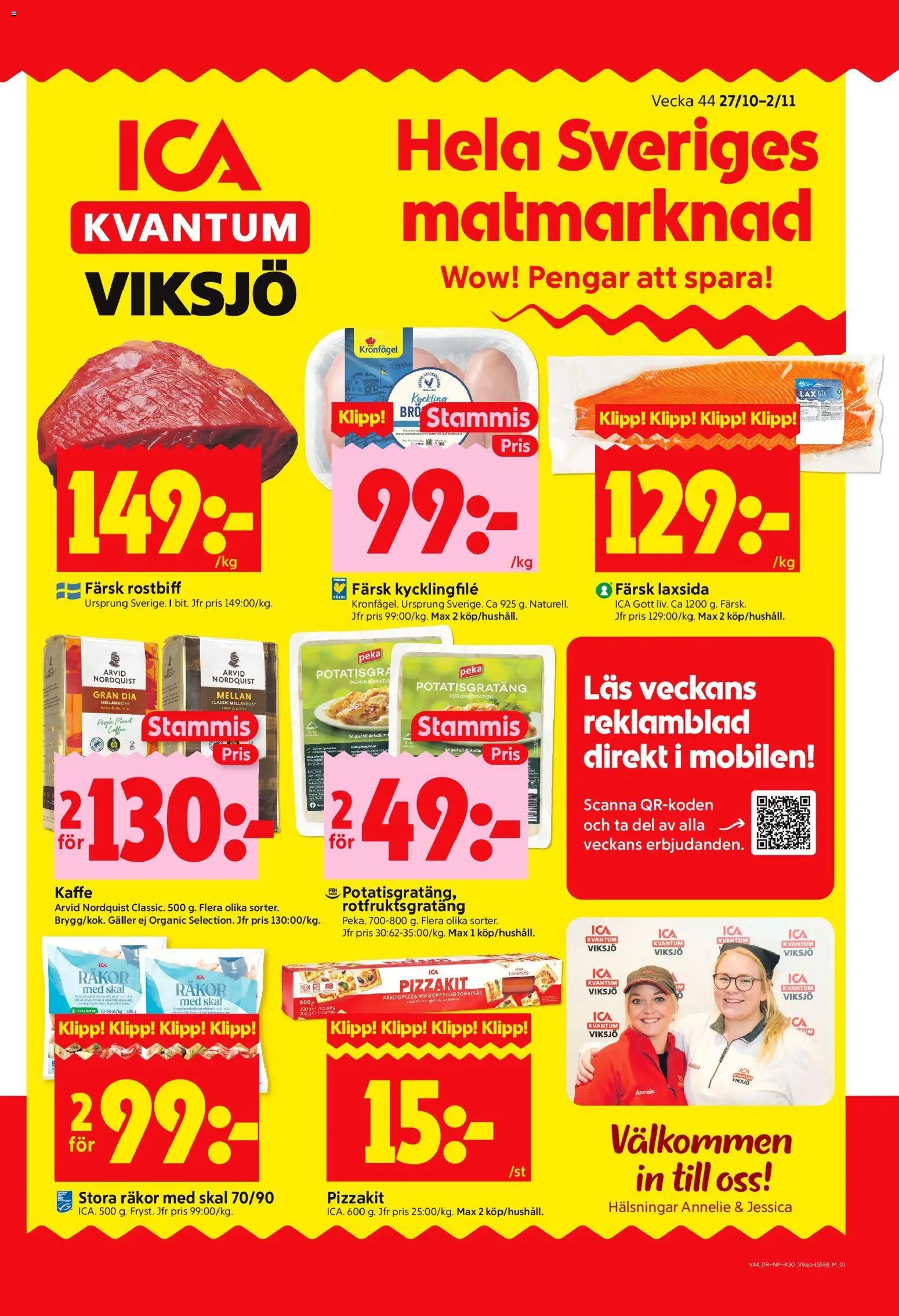 Järfälla är giltig 27/10 2025 > Veckans Erbjudanden gäller från 27/10/2025 till 02/11/2025 sidnummer 1