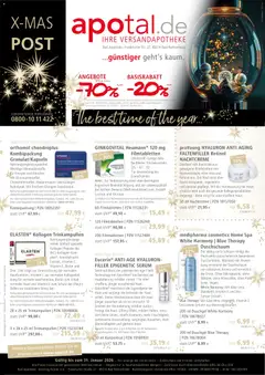 Vorschau von dem Prospekt des Geschäftes Apotal, gültig ab dem 10.12.2025