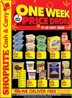 Preview of Shoprite flyer valid from 17/11/2025