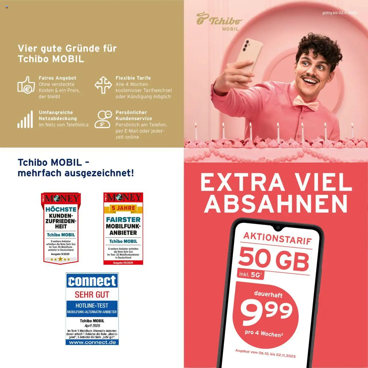 Vorschau von dem Prospekt des Geschäftes Tchibo, gültig ab dem 13.10.2025