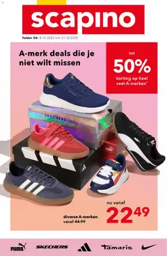 Voorbeeld van Folder van winkel Scapino geldig vanaf 08-12-2025