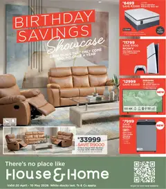Preview of House and Home flyer valid from 20/04/2026