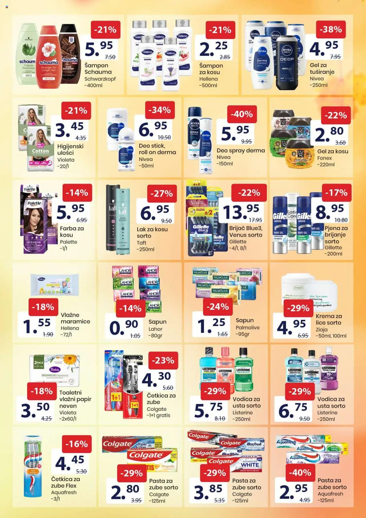 Pregled letka Katalog Prehrana i hemija trgovine FIS vrijedi od 2025.10.10