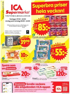 Förhandsgranska reklamblad Stockholm från butik ICA Supermarket gäller från 23/02/2026
