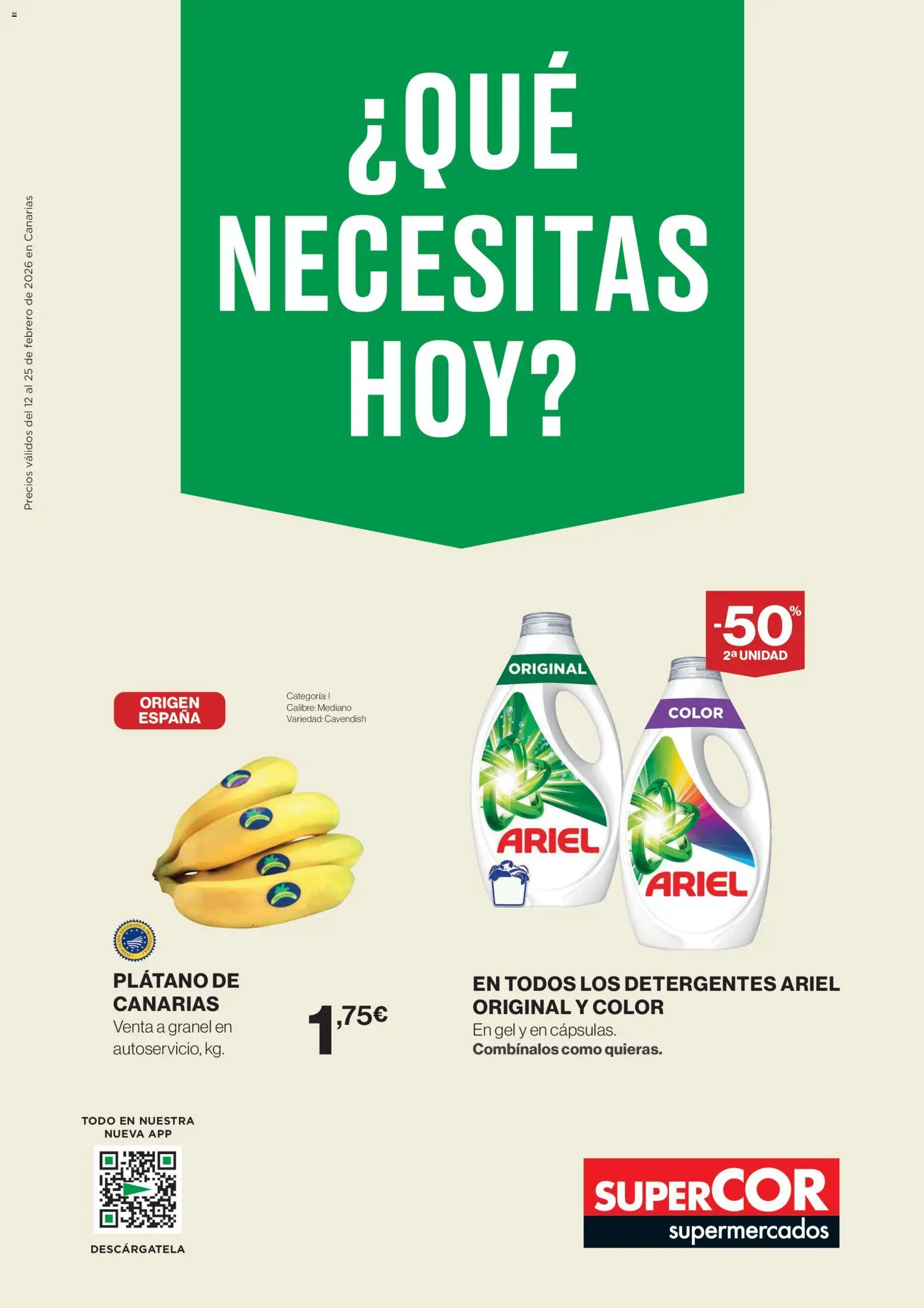 Vista previa del folleto de la tienda Supercor válido desde el 12/02/2026 