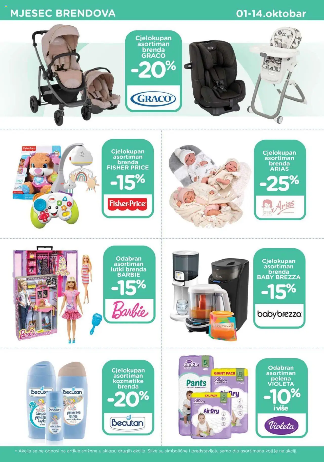 Pregled letka Katalog trgovine AKSA vrijedi od 2025.10.01