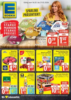 Vorschau von dem Prospekt des Geschäftes Edeka, gültig ab dem 16.02.2026