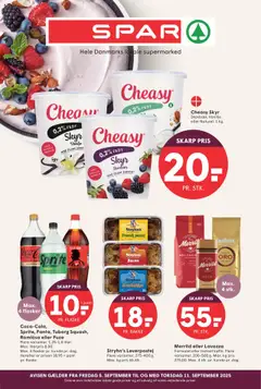Eksempel på tilbudsavis Tilbudsavis fra butik Spar gyldig fra 05/09/2025