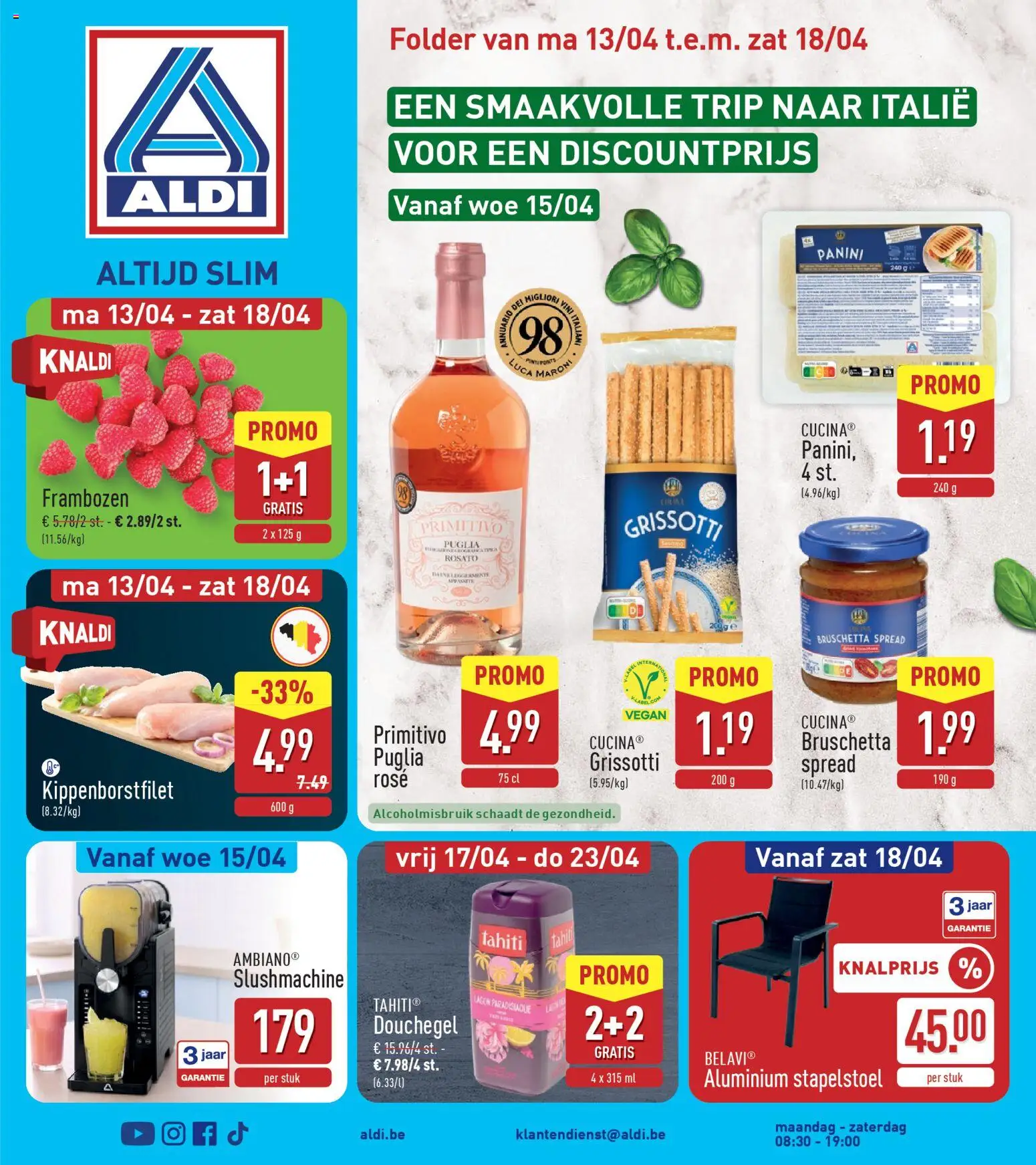 Voorbeeld van Aldi Folder week 16 van winkel Aldi geldig vanaf 13/04/2026