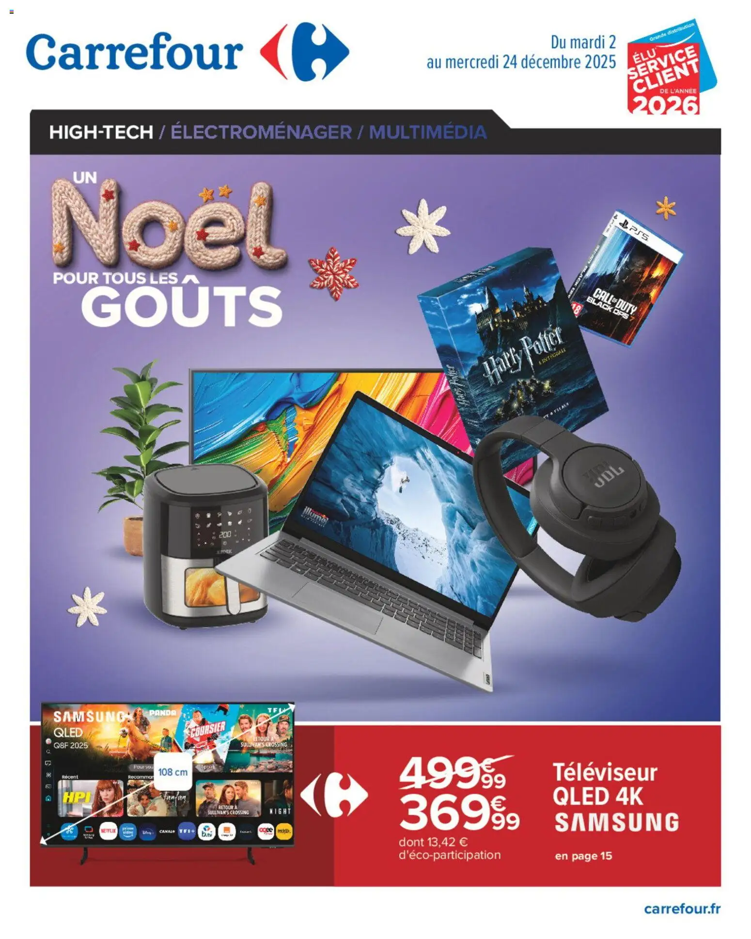 Prévisualisation de Catalogue High-tech, un noël pour tous les goûts du magasin Carrefour formulaire valide 02/12/2025