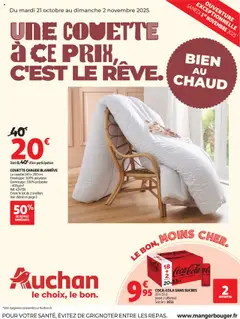 Prévisualisation de Prospectus du magasin Auchan formulaire valide 21/10/2025