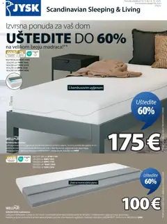 Pregled letka Katalog trgovine JYSK vrijedi od 10.09.2025