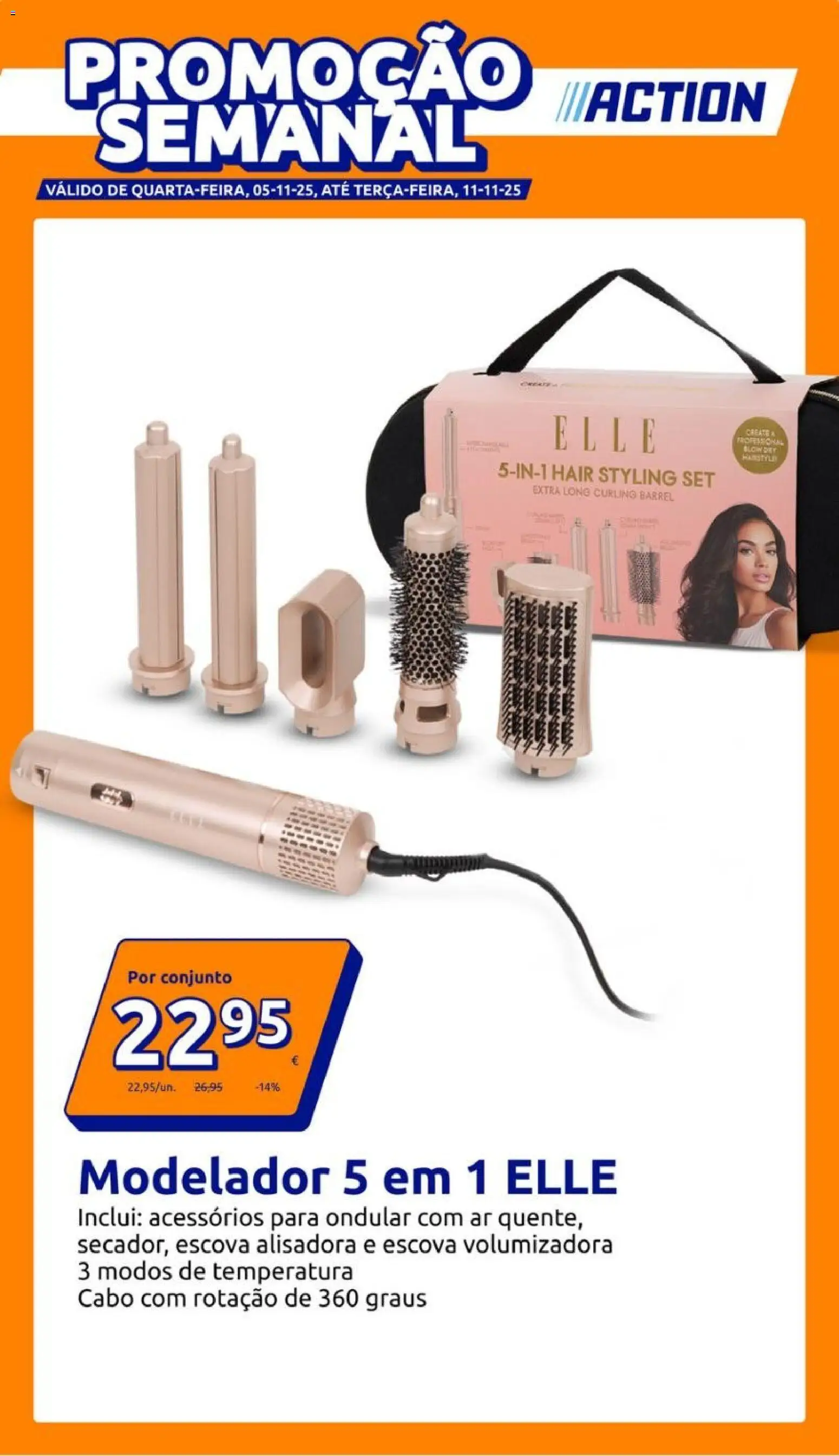 Pré-visualização do folheto da loja Action válida a partir de 05/11/2025