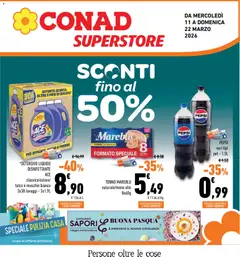 Anteprima dell'opuscolo Conad volantino Superstore Campania dal negozio Conad valido da 11/03/2026