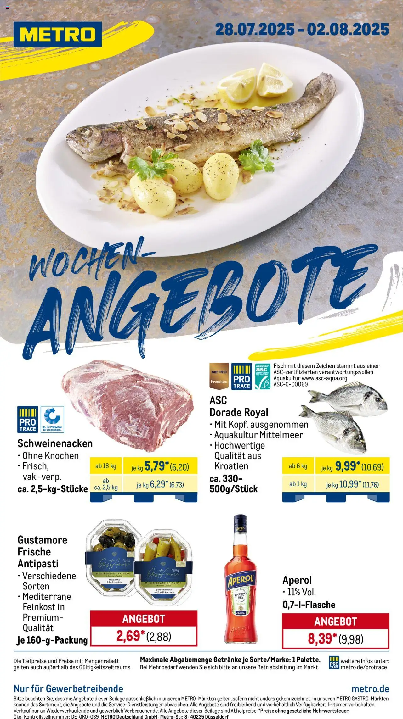 Metro Prospekt ab 28.07.2025 - Prospekt