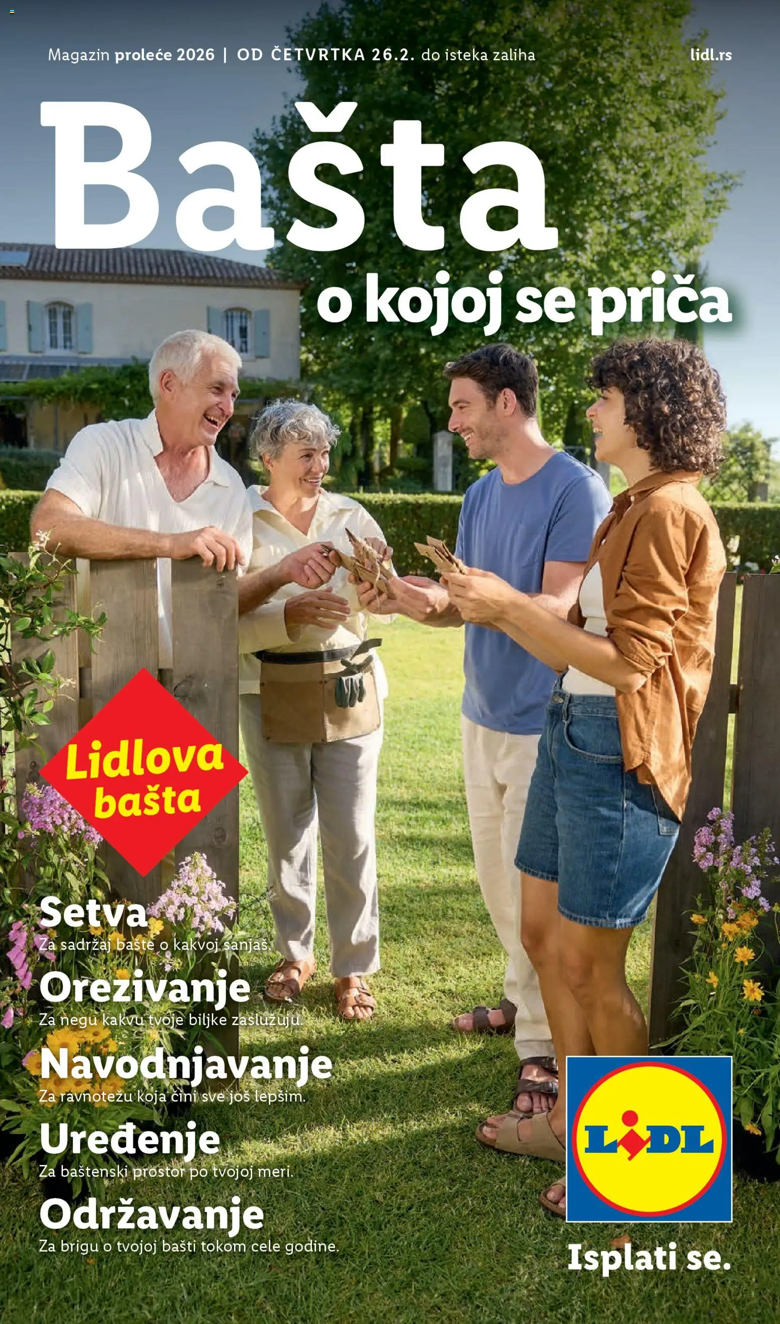 Pregled Lidl kataloga - važi od 26.02.2026