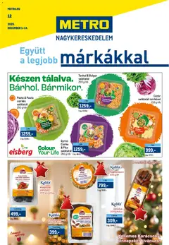 Metro - Akciós újság Metro megtekintése, amely érvényes 2025.12.01.-től
