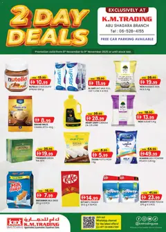 Preview of the catalogue 2 day deals of store KM Trading valid from 8 Nov, 2025