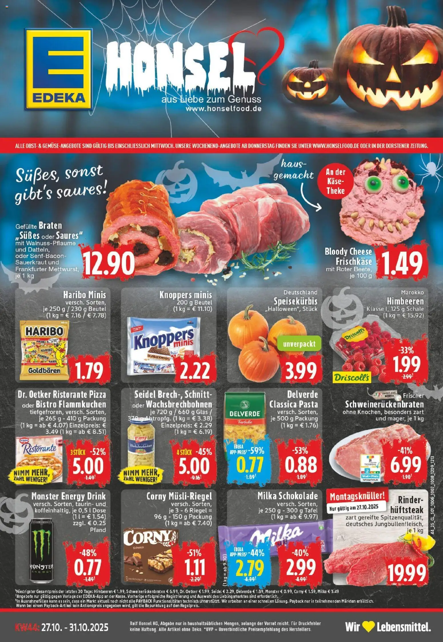 Vorschau von dem Prospekt des Geschäftes Edeka, gültig ab dem 26.10.2025