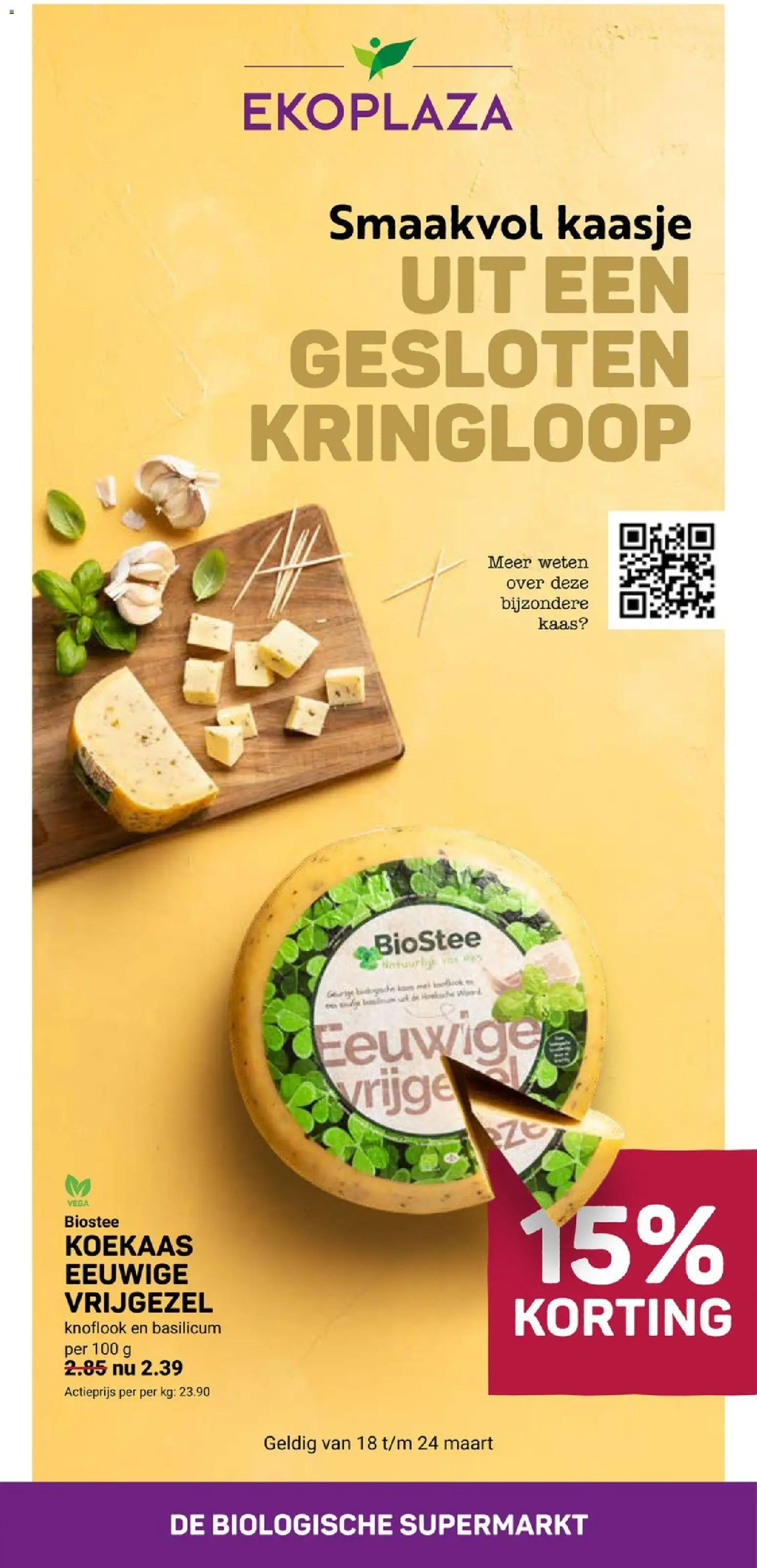 Voorbeeld van Ekoplaza folder van winkel Ekoplaza geldig vanaf 18-03-2026