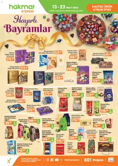 Hakmar Express Hakmar Express - Cuma Aktüel Ürünler 13.03.2026 - Broşürünün önizlemesi