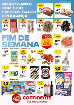 Pré-visualização do folheto da loja Continente válida a partir de 12/09/2025