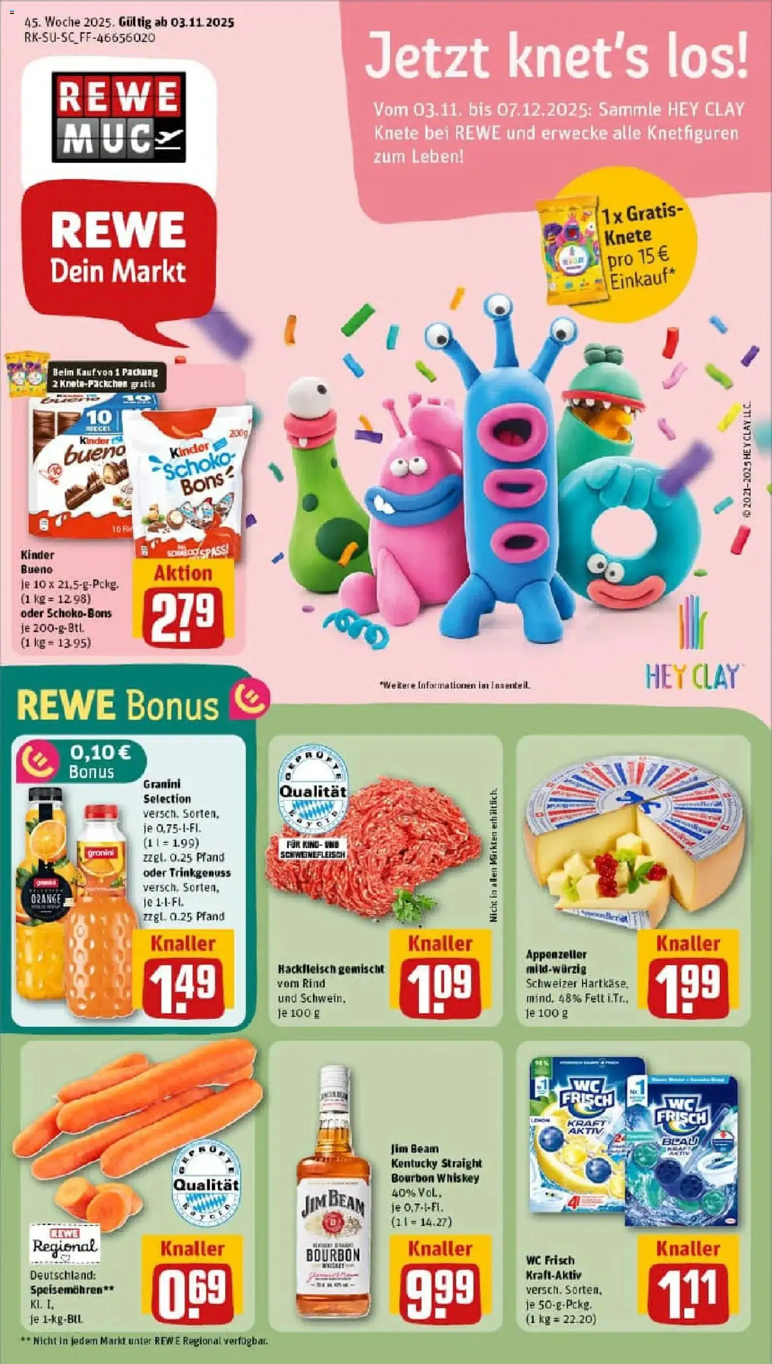 Vorschau von dem Prospekt des Geschäftes Rewe, gültig ab dem 02.11.2025