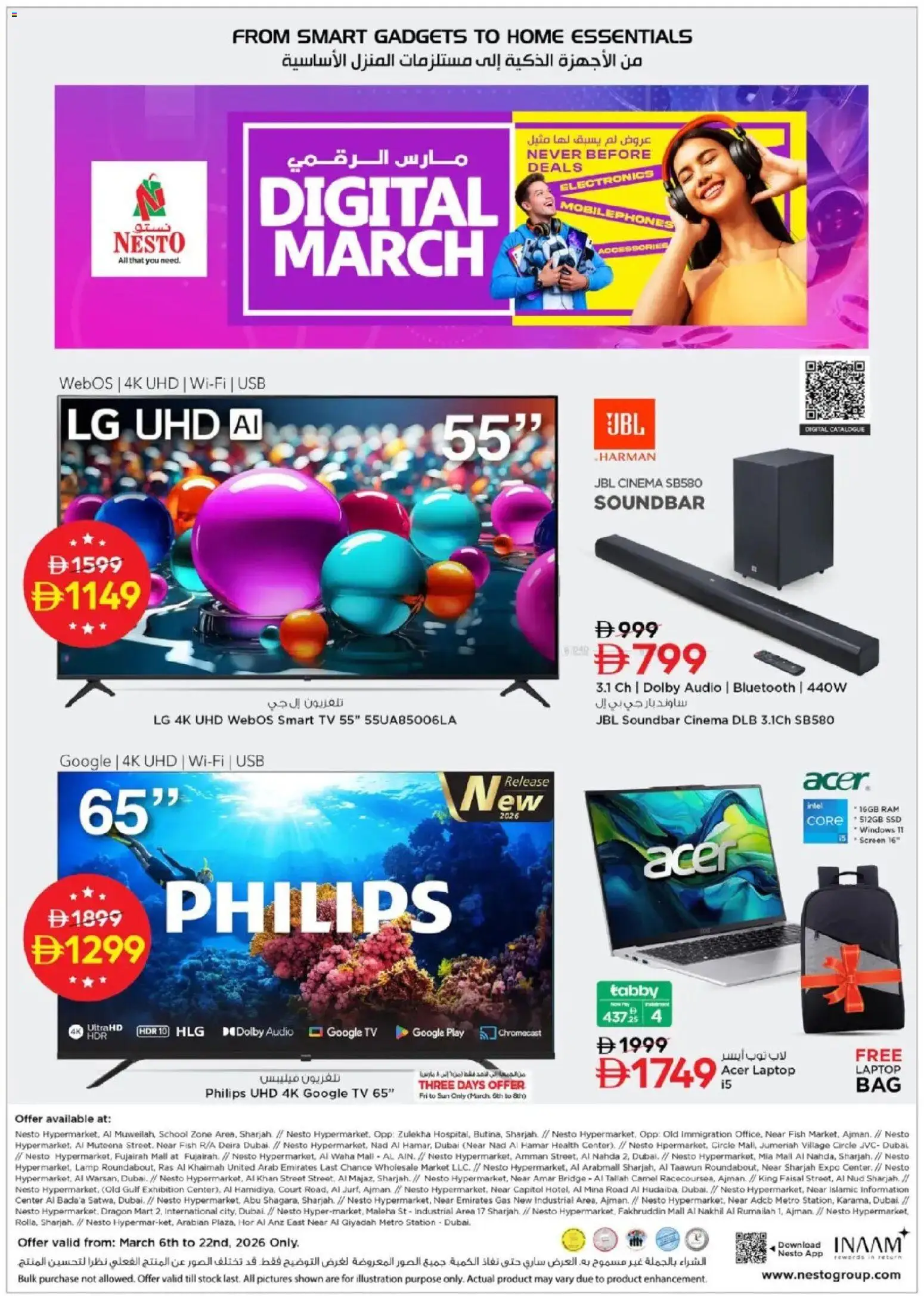 Preview of the catalogue Nesto catalogue of store Nesto valid from 6 Mar, 2026