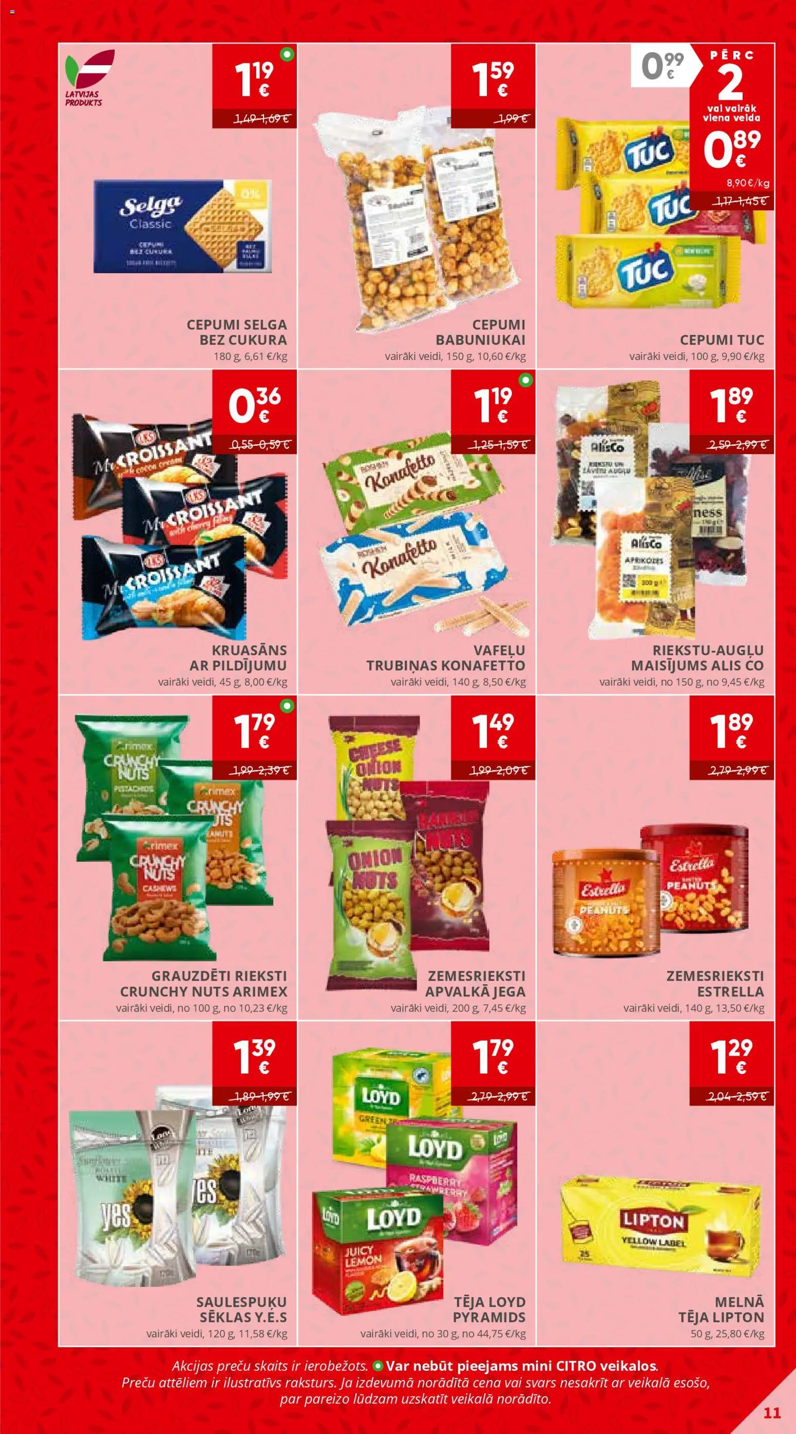 Skatīt Citro akciju bukletu, derīgs no 2026.01.02