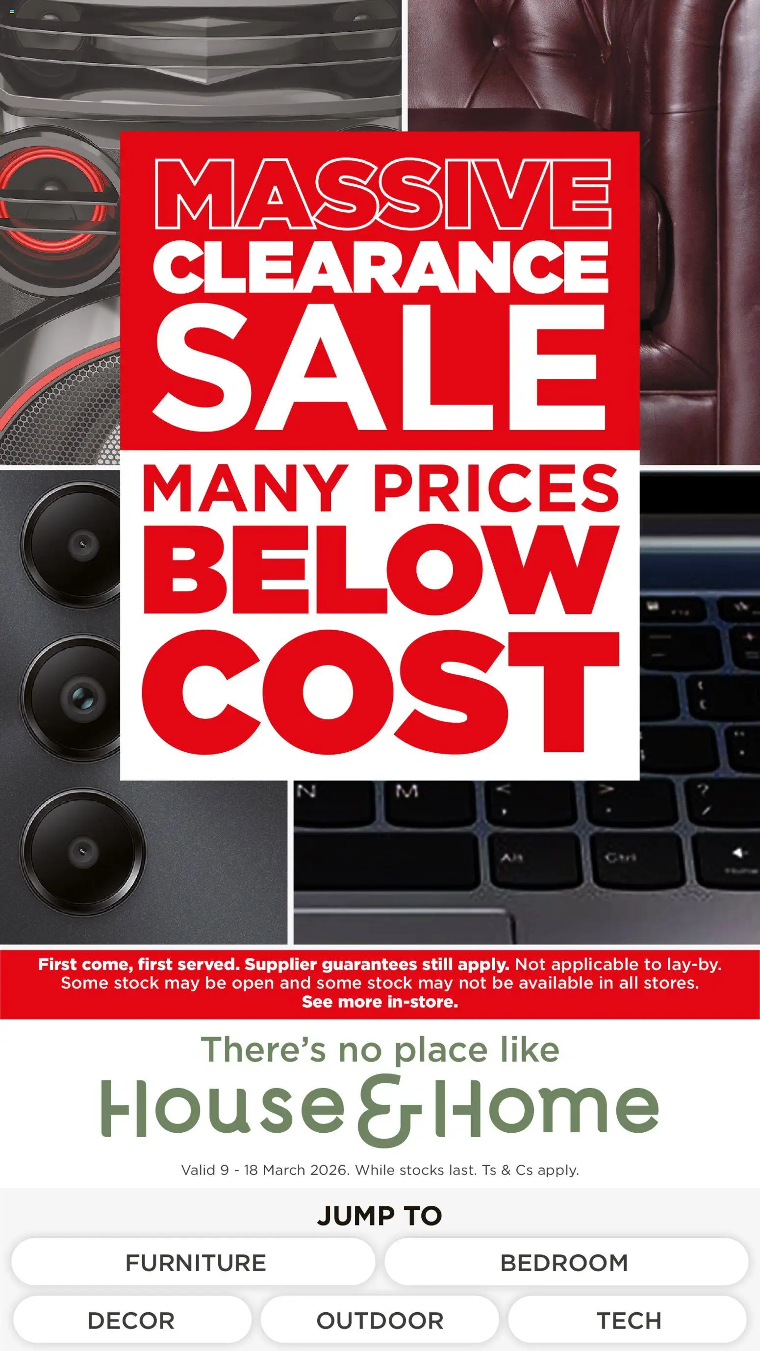 Preview of House and Home flyer valid from 09/03/2026