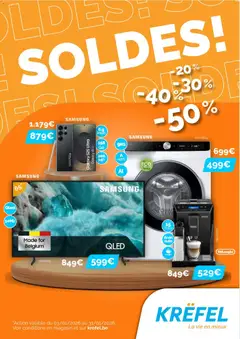 Voorbeeld van Publicité van winkel Krëfel geldig vanaf 03/01/2026