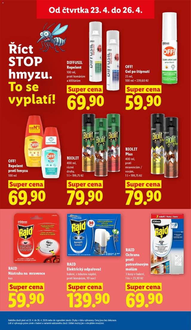 Nový Lidl leták od 23.04.