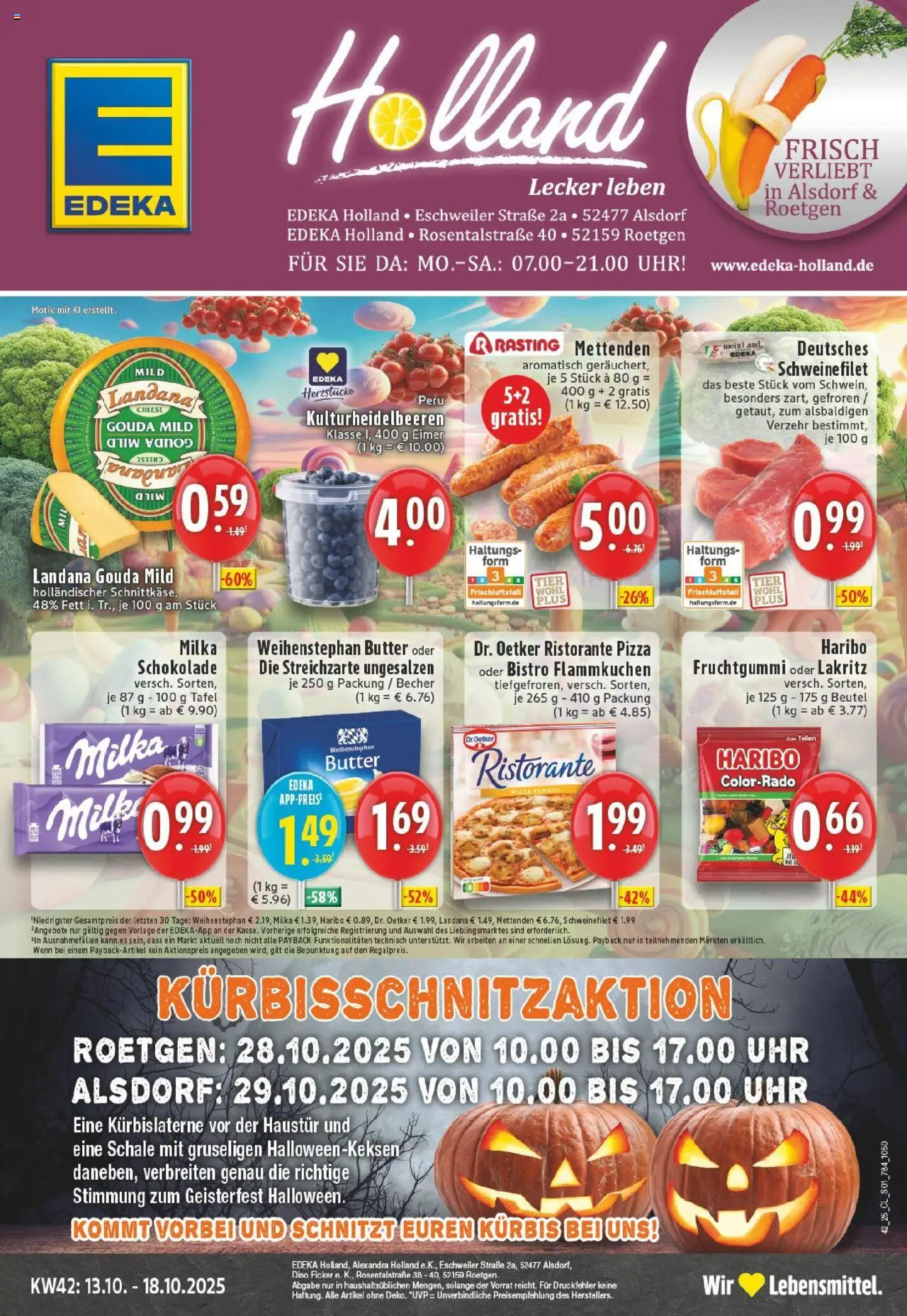 EDEKA Prospekt ab 13.10.2025 - Prospekt Alsdorf Online
