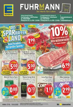 Vorschau von dem Prospekt des Geschäftes Edeka, gültig ab dem 26.10.2025