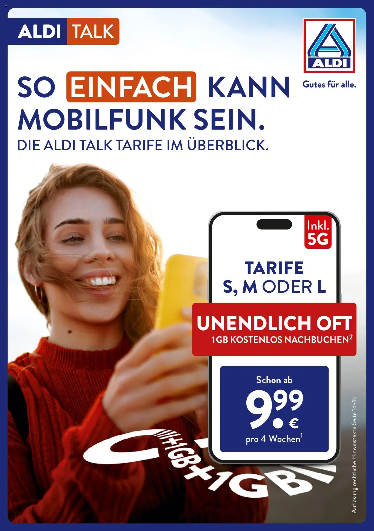 Vorschau von dem Prospekt des Geschäftes Aldi, gültig ab dem 12.11.2025