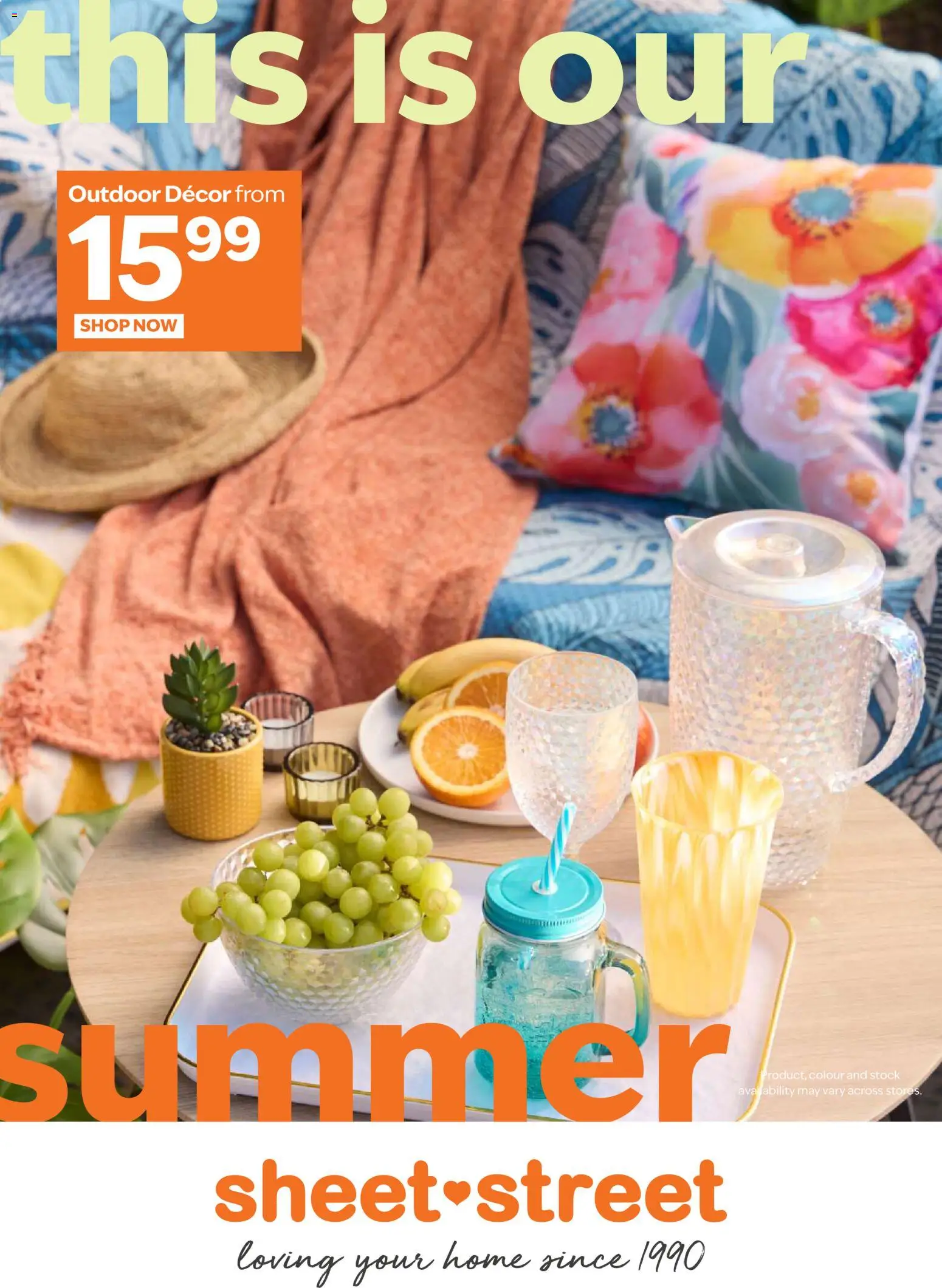Sheet Street Specials from 24/10 - 30/11/2025 > Promotions - Stock