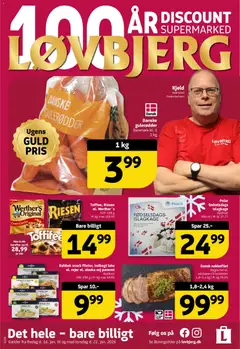 Eksempel på tilbudsavis Tilbudsavis fra butik Løvbjerg gyldig fra 16/01/2026
