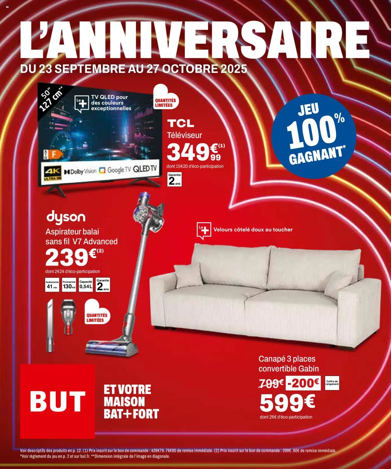 Catalogue de la boutique But valable du 22/09/2025 - Page numéro 1