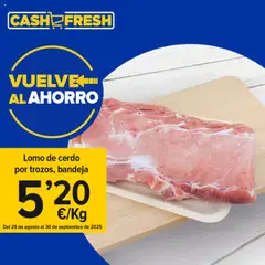 Vista previa del folleto de la tienda Cash Fresh válido desde el 29/08/2025 