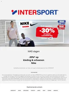 Prévisualisation de Folder / Publicité du magasin Intersport formulaire valide 15/09/2025