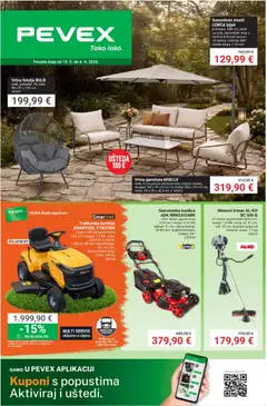 Pregled letka Pevex Katalog trgovine Pevex vrijedi od 19.03.2026