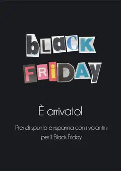 Anteprima dell'opuscolo Black Friday dal negozio RisparmioCasa valido da 20/11/2025