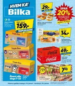 Eksempel på tilbudsavis Tilbudsavis fra butik Bilka gyldig fra 16/01/2026