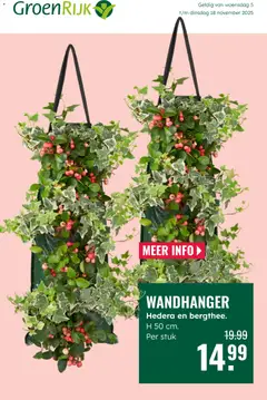 Voorbeeld van Folder van winkel GroenRijk geldig vanaf 12-11-2025